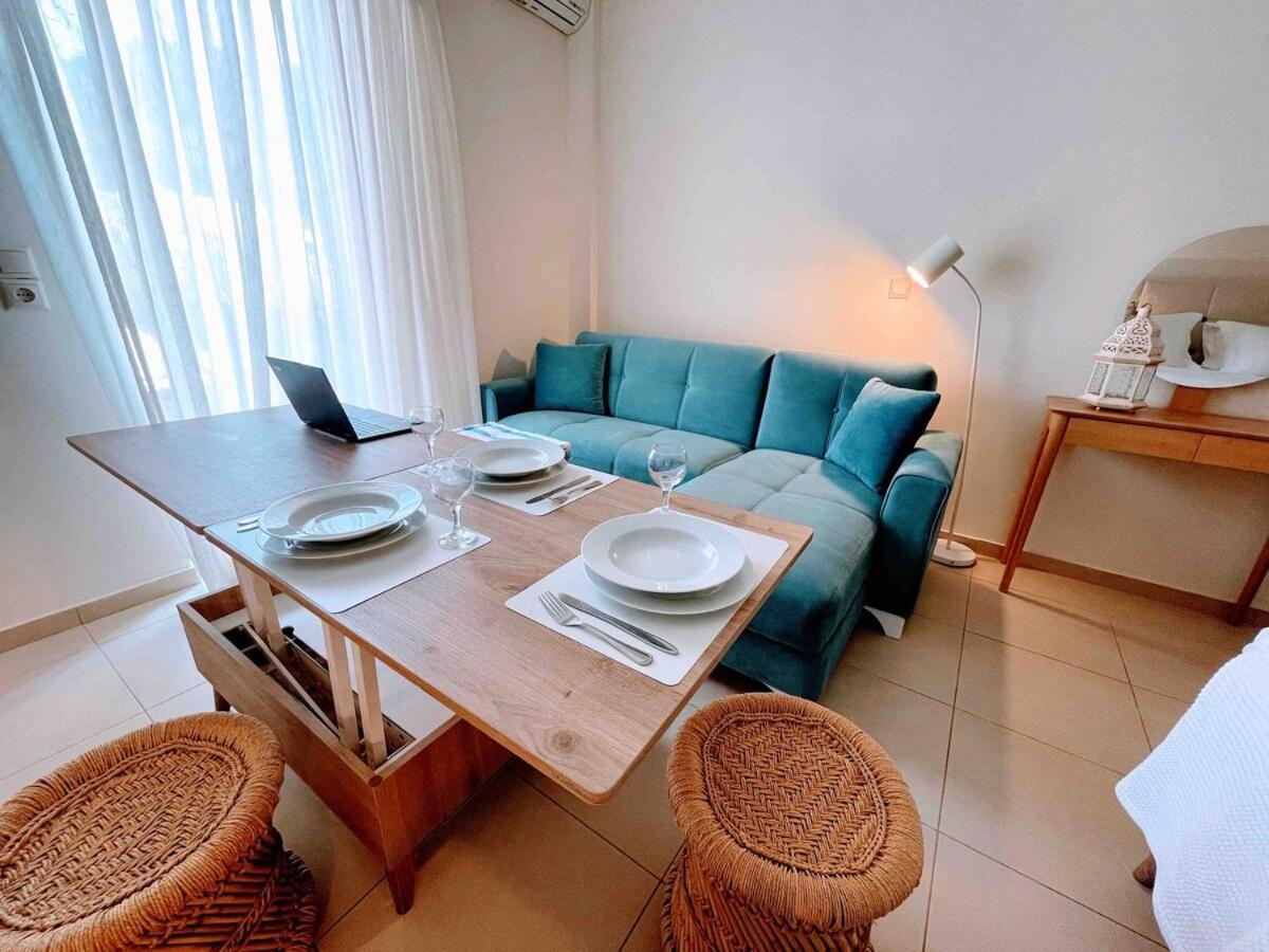 פלאקיאס Annamaria Sea Side View Studio- 25M From The Beac מראה חיצוני תמונה