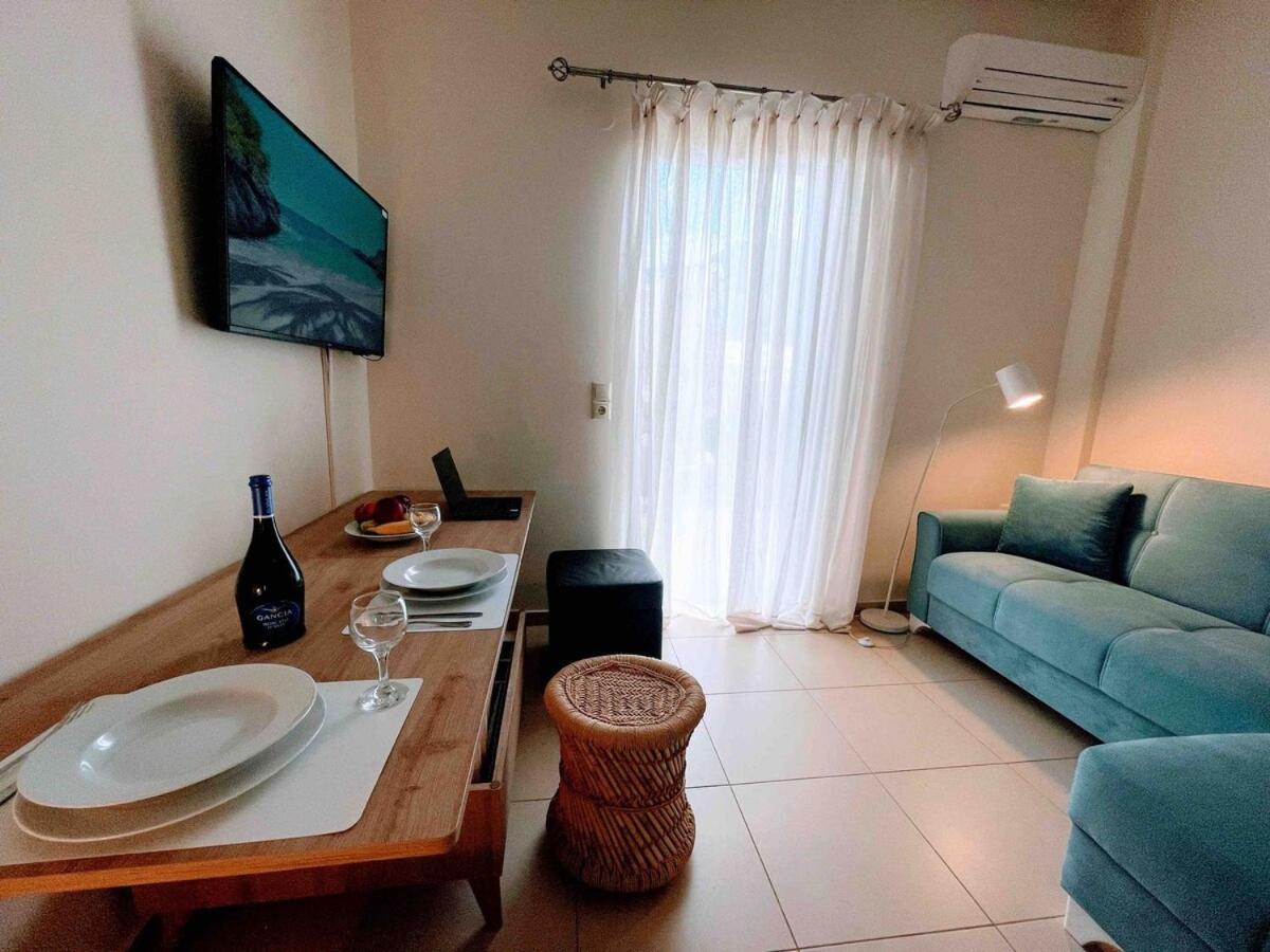 פלאקיאס Annamaria Sea Side View Studio- 25M From The Beac מראה חיצוני תמונה